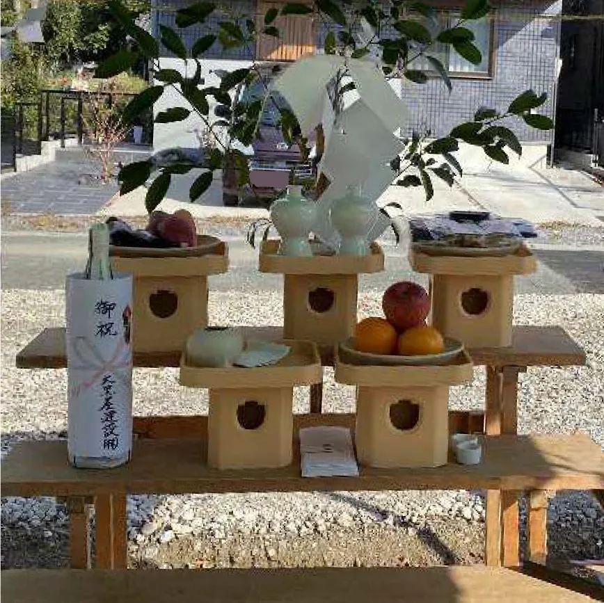 Natulife Homes家づくりの流れ｜地鎮祭