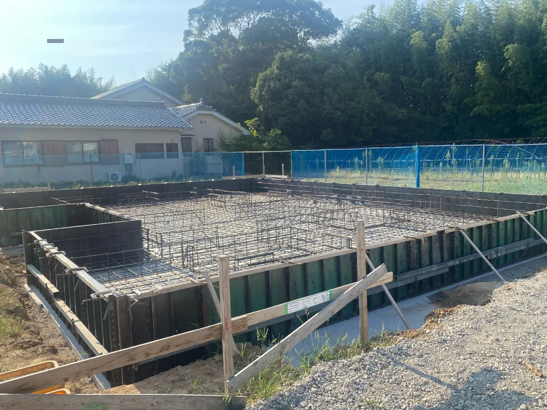 Natulife Homes｜施工日記｜新築工事・豊川市H様邸｜配筋検査が行われ無事に合格しました！