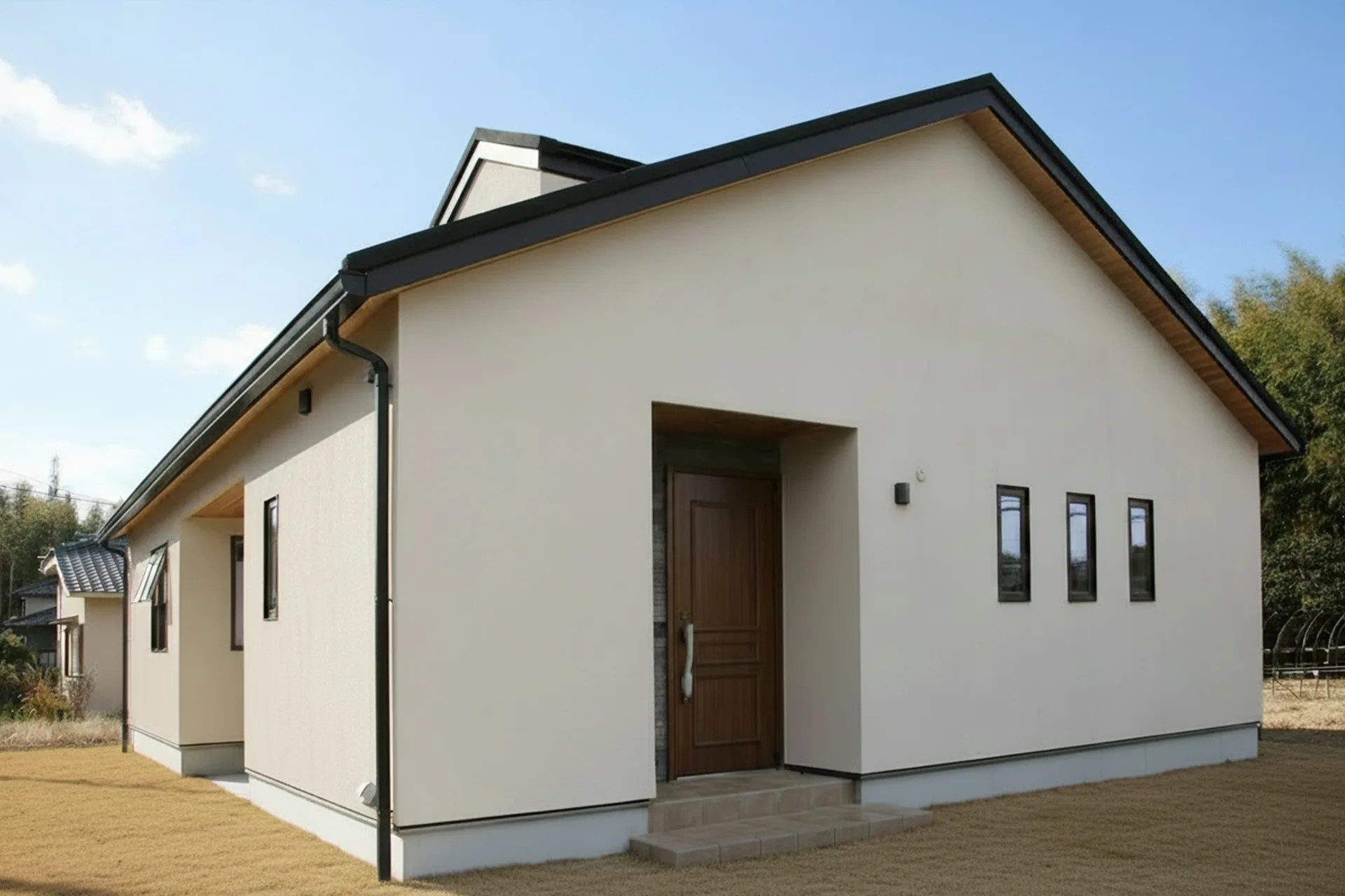 Natulife Homes｜施工事例｜H様邸｜白壁と木のぬくもり 陽だまりをまとう南仏スタイルの家