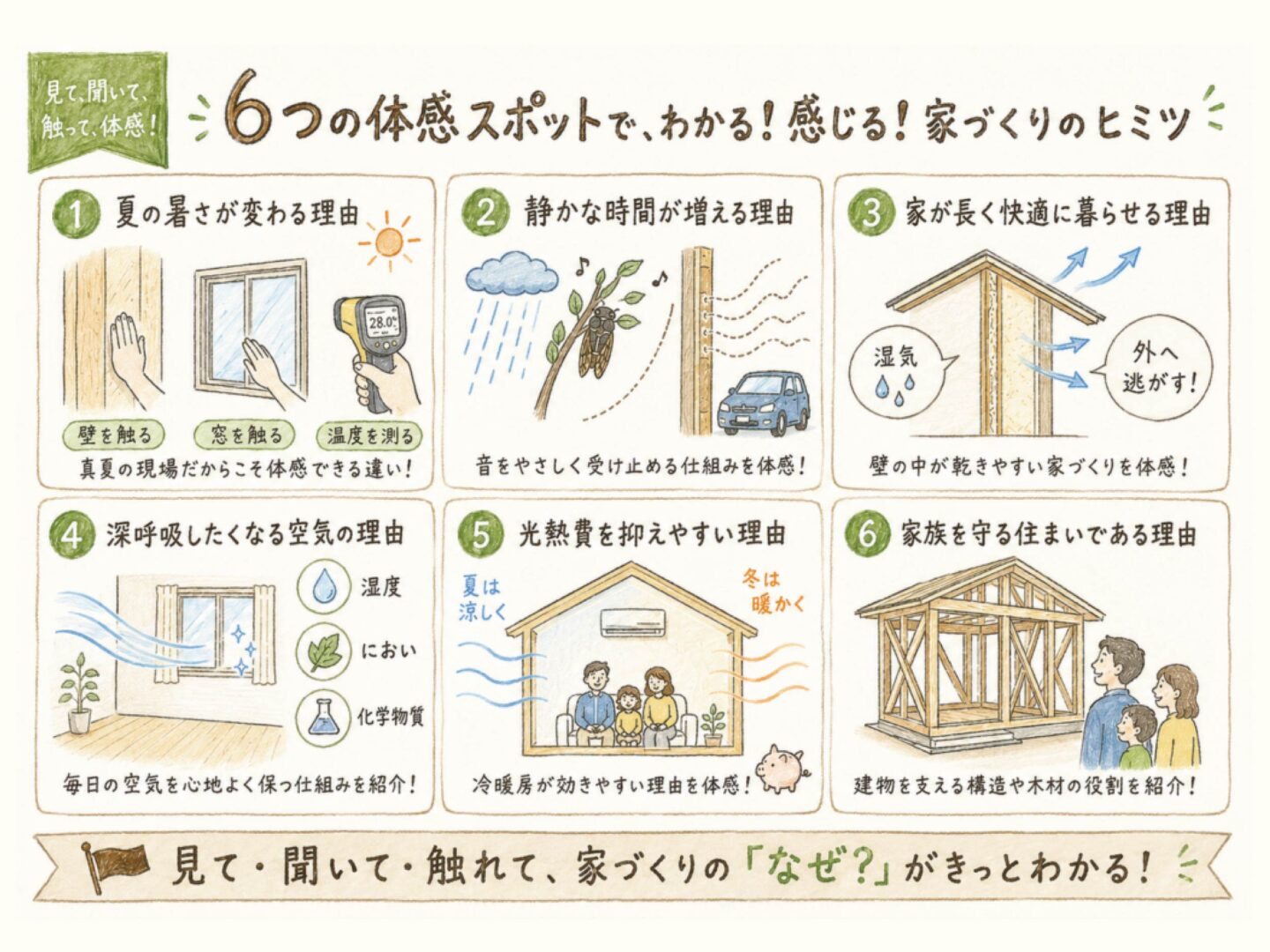夏の住み心地の理由、全部見せます。 ― 子育て後の暮らしを考える、23坪の平屋見学会 ―
